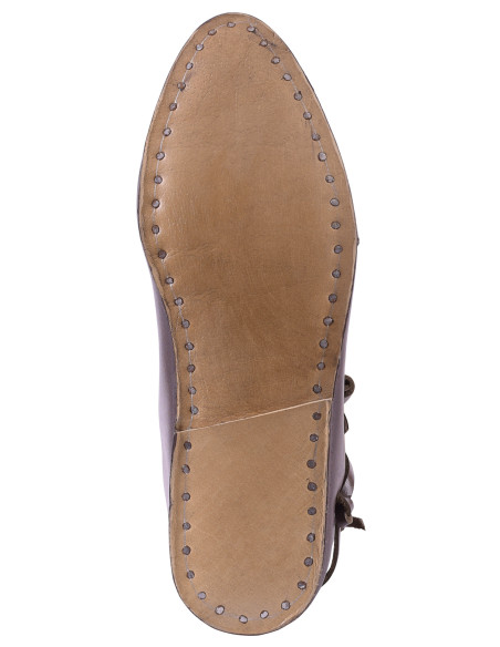 Botines medievales Jorvik, marrón oscuro Botines medievales Jorvik, marrón oscuro