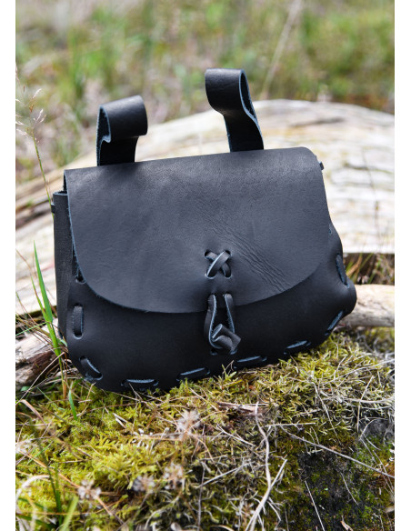 Bolsa medieval para cinturón, cuero...