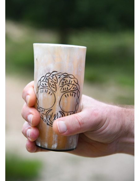 Viking Yggdrasil hornkrus (150-250 ml.)