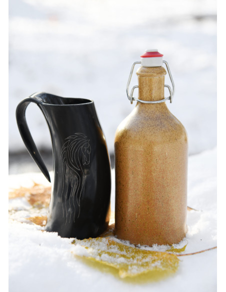 Viking ølkrus heste i horn (650-800 ml.)