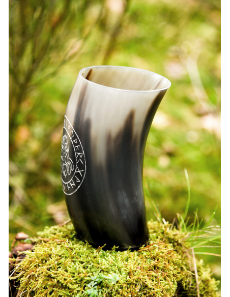 Viking glas met Sleipnir paard op...