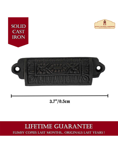 Set van 4 middeleeuwse ladehandvatten...