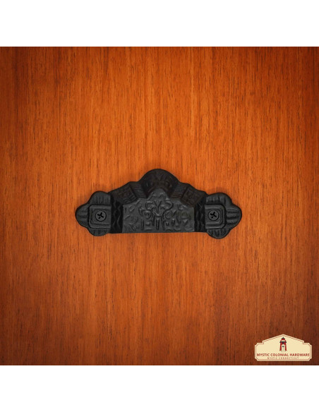 Sæt med 4 middelalderlige skuffegreb...