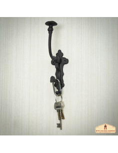 Set van 2 middeleeuwse rustieke hangers (20,3x5 cm.) 2