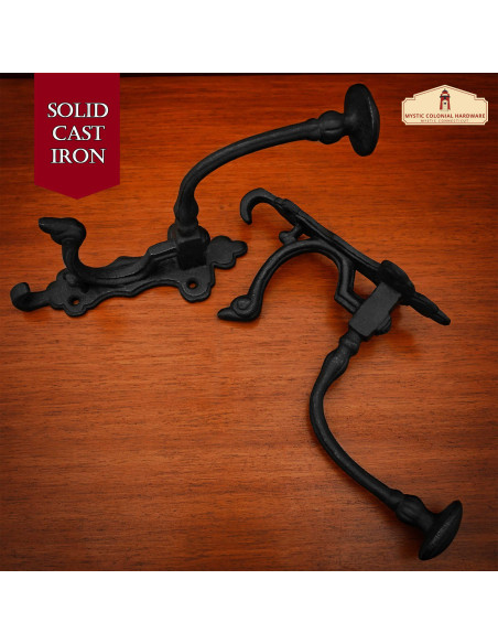 Sæt med 2 middelalderlige rustikke...