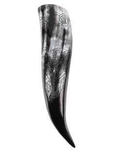 Vikinghoorn Fenrir wolf om te drinken (200-400 ml.)
