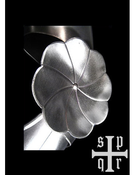 Gotische middeleeuwse stalen armen,...