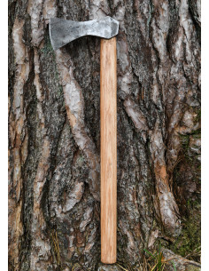 Vikingeøkse i håndsmedet stål, type K (60 cm.) 2