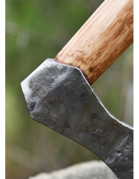 Wikingeraxt aus handgeschmiedetem...