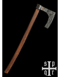 Wikinger-Bartaxt, handgeschmiedet (74 cm).