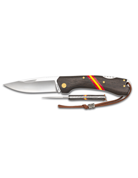 Spanje zakmes met Wengé handvat (19 cm.) Spanje zakmes met Wengé handvat (19 cm.)