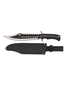 Cuchillo táctico Albainox con sierra (43,50 cm.)