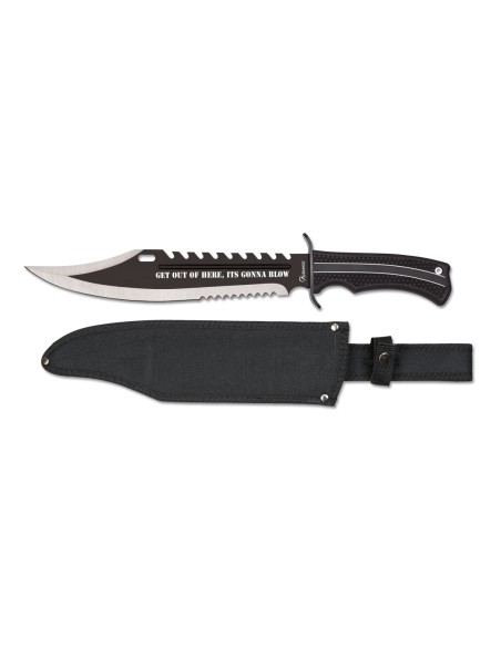 Cuchillo táctico Albainox con sierra... Cuchillo táctico Albainox con sierra...