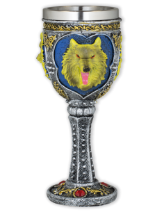 Zierbecher mit Wolfsfigur (18,5 cm)