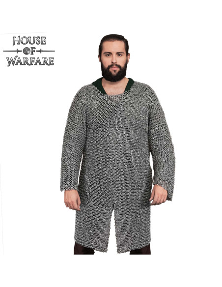 Ringbrynje aluminium nittet ring...