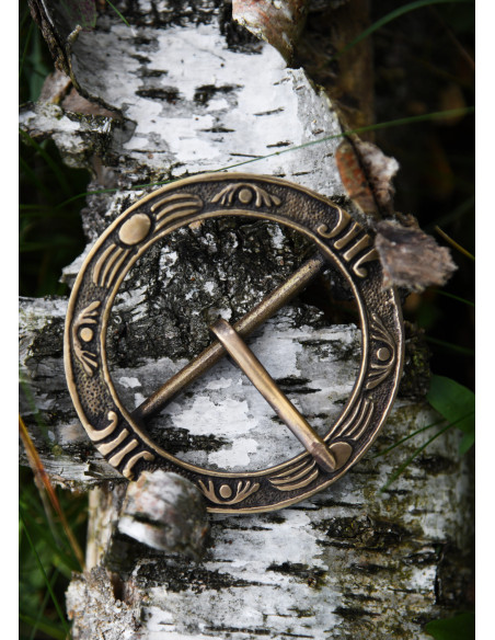 Rund middelalderlig bæltespænde (9,5...