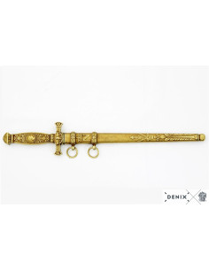 Decoratieve Napoleondolk met schede, Frankrijk 1809 2
