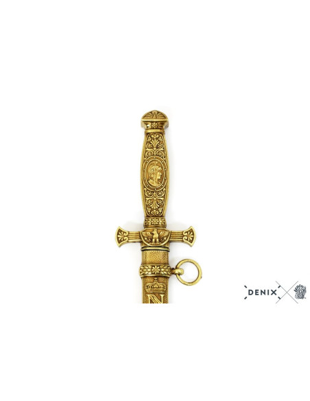 Decoratieve Napoleondolk met schede,...