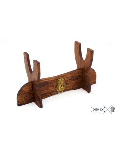 Houten standaard met Napoleonschild 2