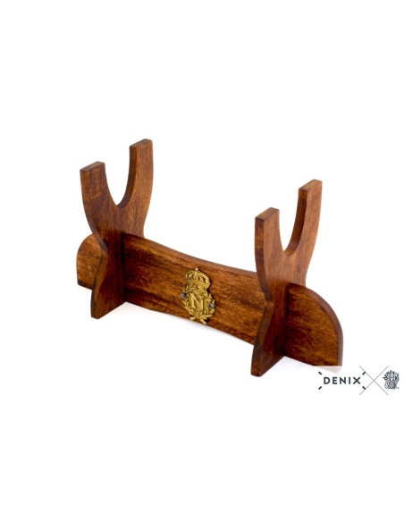 Houten standaard met Napoleonschild