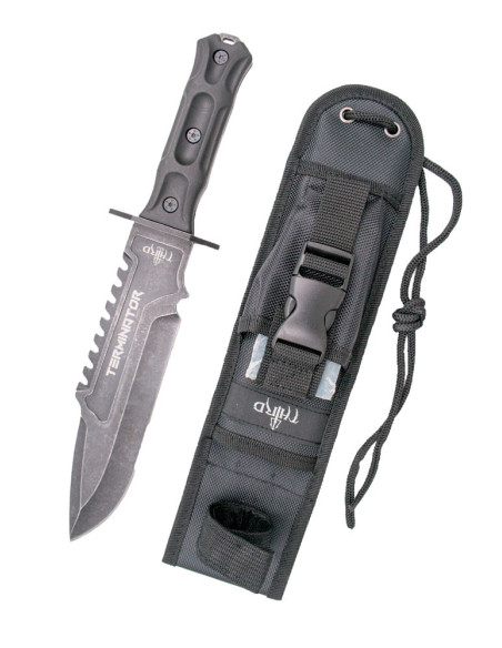 Bushcraft Third Tactical Knife Terminator model