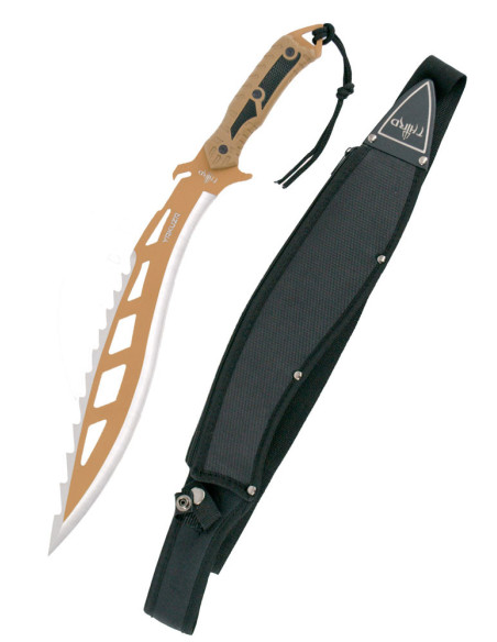 Tredje model Yakuza stokskærer machete med skede