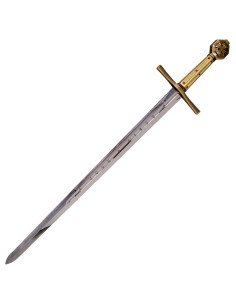 Espada medieval con soporte de Robin Hood