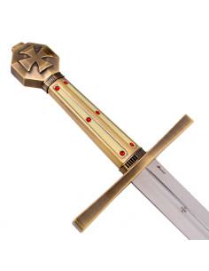 Espada medieval con soporte de Robin Hood 2
