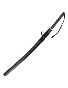 Basisoefeningen voor zwarte katana. Mes van 1065... 2