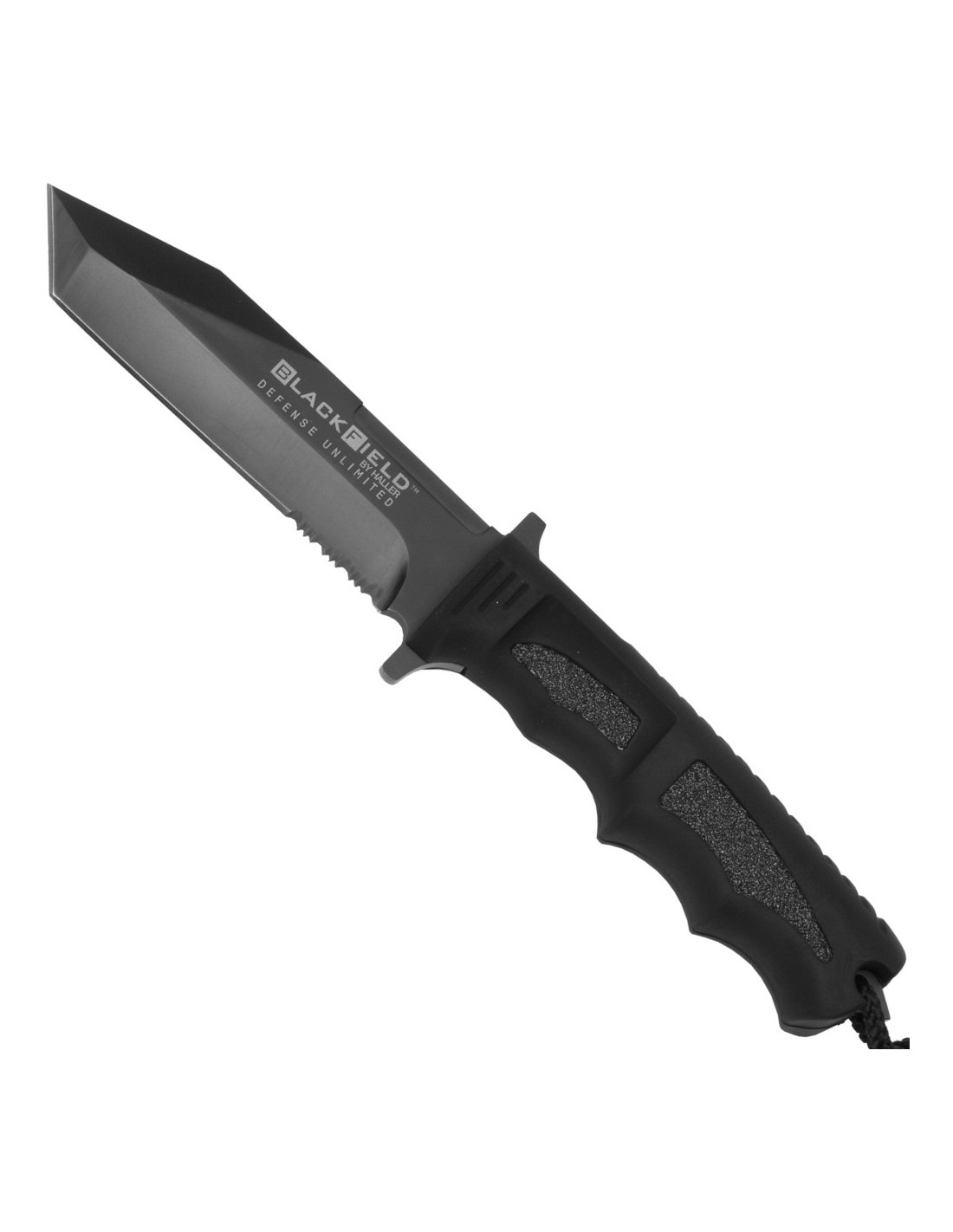 Cuchillo táctico negro - Sastreria Militar