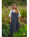 Vestido vikingo mujer Frida gris noche