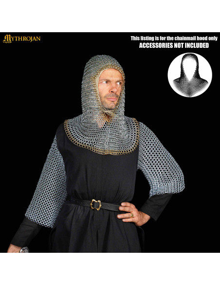 Maliënkolderbeul van zacht staal,...