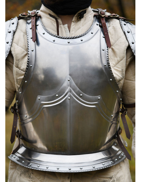 Komplet brynje i gotisk stil, 1,2 mm...