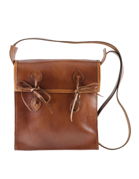 Bolso romano de cuero modelo Comacchio Bolso romano de cuero modelo Comacchio