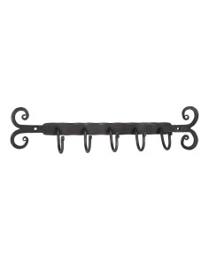Mittelalterliche Garderobe mit 5 Haken (38,5 cm).
