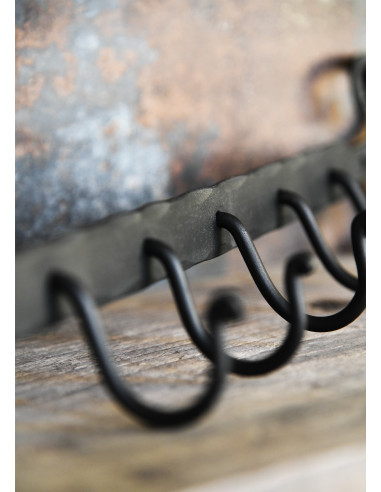 Perchero medieval con 5 ganchos (38,5...