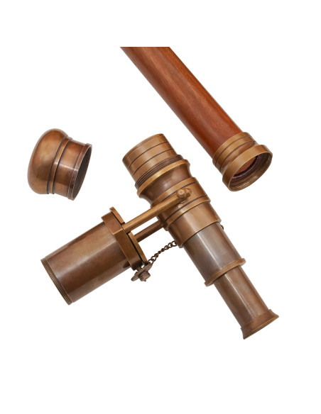 Steampunk model stok med kikkert...