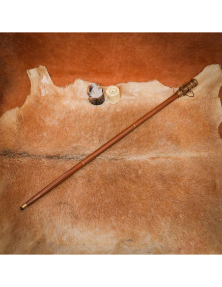 Steampunk-Modellstock mit Fernglas...