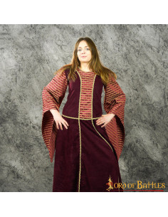 Vestido medieval largo modelo modelo Francy 2