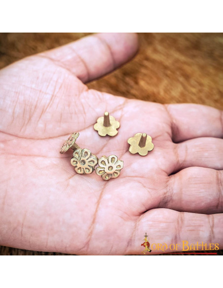 Pakke med 5 blomsterdesignmærker i...