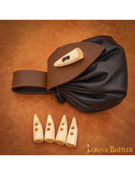 Pakke med 5 autentiske hornlukninger...