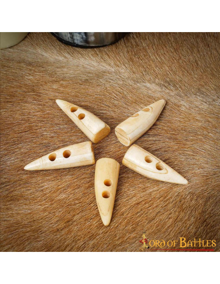 Set van 5 authentieke hoornsluitingen...