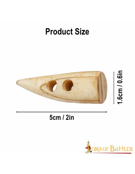 Pack 5 cierres cuerno auténtico para...