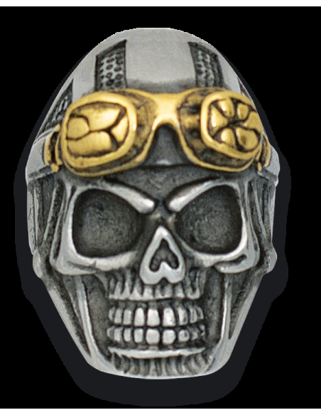 Anillo en acero Skull Revenge