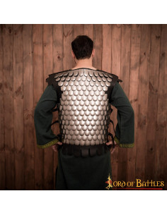 Coraza de escamas guerrero vikingo, LARP 2