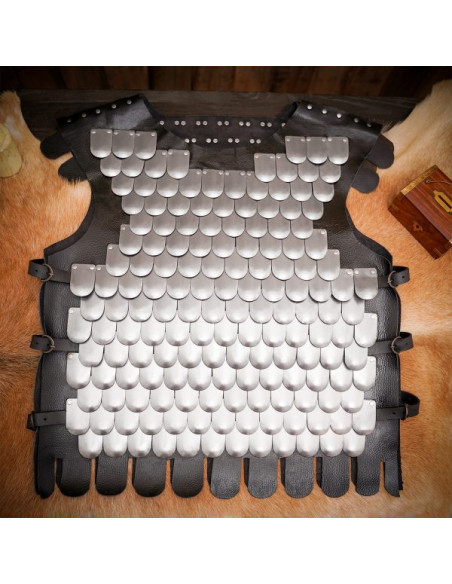 Viking krijger schaal borstplaat, LARP