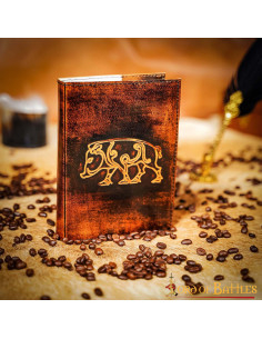 Diario medieval celta jabalí (17,7x12,7 cm.)