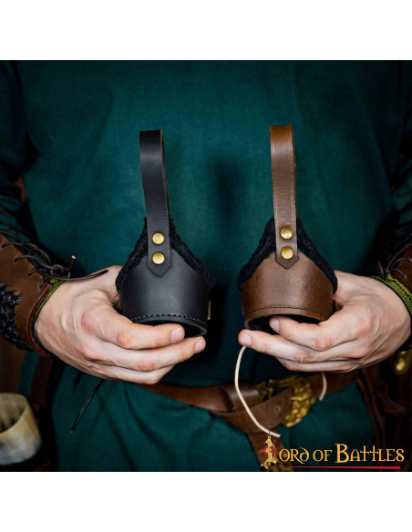 Tahalí für Hörner aus gefüttertem...