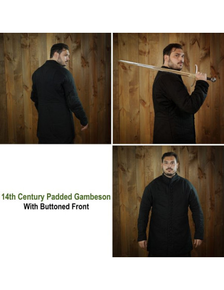 Gepolsterter mittelalterlicher...