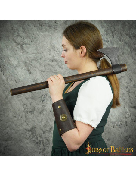 Römische Armschienen aus Kunstleder...